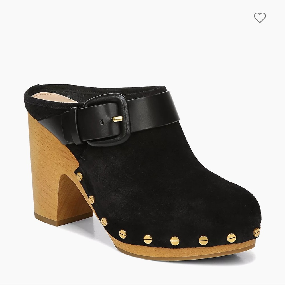 Veronica Beard Suede Clog Sz 10